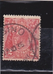 Stamps : Europe : Australia :  Rey Jorge V