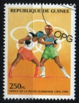Sellos de Africa - Guinea -  ATLANTA'96- Preparación a loa Juegos