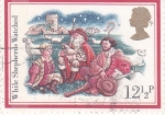 Stamps United Kingdom -  NAVIDAD