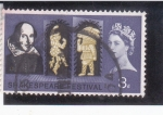 Stamps United Kingdom -  Shakespeare festival