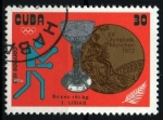 Sellos de America - Cuba -  MUNICH'72- Medalla cubana