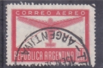 Stamps : America : Argentina :  avión