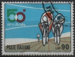 Stamps Italy -  50º Vuelta Ciclista d' Italia, Ciclistas en Esprit