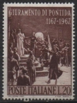 Stamps Italy -  Juramento d' Pontida