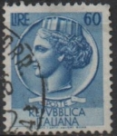 Stamps Italy -  Moneda Syracuse