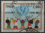 Stamps Italy -  25 Aniversario d' UNICEF