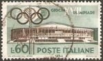 Sellos de Europa - Italia -  XVII juegos olimpicos en roma, estadio