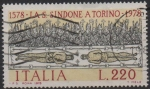 Sellos de Europa - Italia -  4º Cent. d' l' Traduccion d' l' Sabana Santa d' Turin