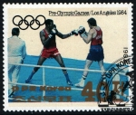 Sellos de Asia - Corea del norte -  L.A.'84- Pre- Olimpiada