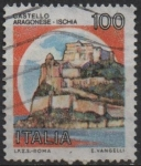 Stamps Italy -  Castillos; Aragonese, Ischia