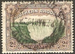 Stamps Zimbabwe -  cataratas del lago victoria