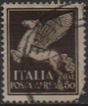 Sellos de Europa - Italia -  Pegaso