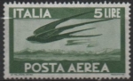 Stamps Italy -  Golondrina En Vuelo