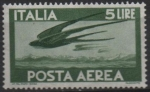 Stamps Italy -  Golondrina En Vuelo