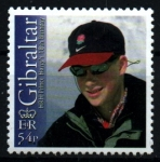 Stamps Gibraltar -  serie- 18º aniv. Harry's