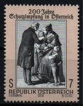 Stamps Austria -  Bicntenario vacuna en Austria