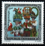 Stamps Austria -  Folklore- Tirol