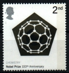 Stamps United Kingdom -  Centenario del Nobel- Quimica