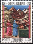 Sellos de Europa - Italia -  Dante Alighieri