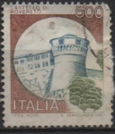 Stamps Italy -  Castillos; Rovereto, Trento