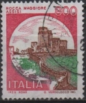 Sellos de Europa - Italia -  Castillos; Rocca Maggiore, Asis