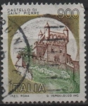 Stamps Italy -  Castillos; San Pierre, aosta