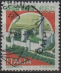 Stamps Italy -  Castillos, Montecchio, Castiglion Fiorentino