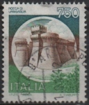 Stamps Italy -  Castillos, Rocca di Urbisaglia