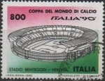 Sellos de Europa - Italia -  Bentegodi Estadio D' Verona