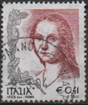 Stamps Italy -  Mujeres en el Arte, Dama d' Unicornio