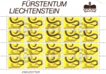Stamps Liechtenstein -  Fauna- Vívora