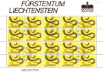 Sellos de Europa - Liechtenstein -  Fauna- Vívora
