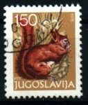 Stamps : Europe : Yugoslavia :  serie- Fauna y flora