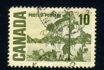 Stamps Canada -  Paisaje canadiense