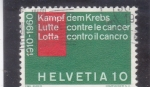Stamps Switzerland -  50 aniversario Lucha contra el Cancer