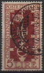 Stamps Italy -  50º Aniv. d' l' Bienal d' Venecia d' Arte, Bandera d' Venecia y Osa Mayor