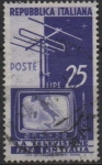 Stamps Italy -  Television Italiana