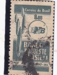 Sellos de America - Brasil -  10º aniversario Banco Nordeste de Brasil