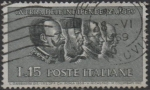 Sellos de Europa - Italia -  Victor Manuel II, Garibaldi, Cavour y Mazzini