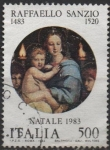 Stamps Italy -  Señora d' l' Arañas