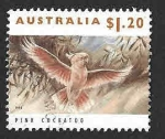 Stamps Australia -  1286 - Cacatúa Abanderada