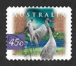 Sellos de Oceania - Australia -  1531 - Grulla Australiana