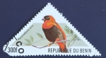 Stamps : Africa : Benin :  Pyromelana orix