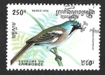 Stamps Cambodia -  1398 - Bigotudo