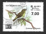 Stamps Sri Lanka -  780 - Antiojíllo Cingalés