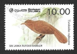 Stamps Sri Lanka -  839 - Turdóide Cingalés