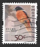 Stamps Hong Kong -  1231 - Minivet Escarlata