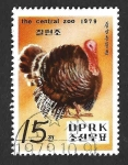 Stamps North Korea -  1866 - Pavo Salvaje