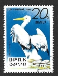Stamps North Korea -  1867 - Pelícano