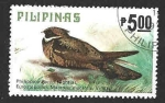 Sellos de Asia - Filipinas -  1397 - Chotacabras Orejudo